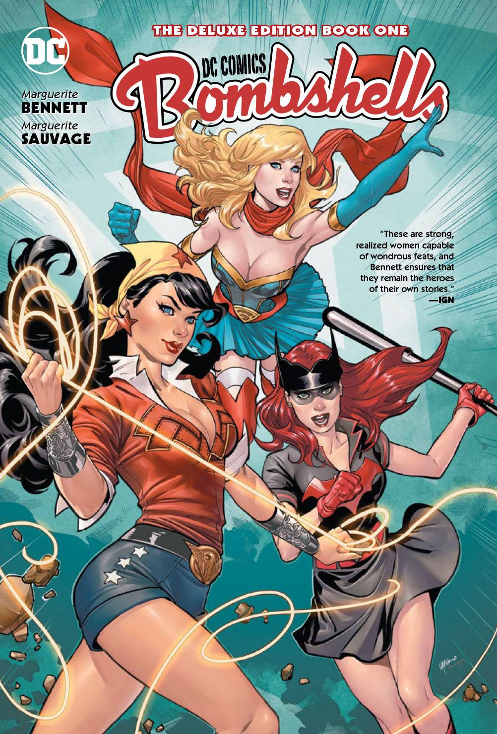 DC Bombshells The Deluxe Edition Hardcover Book 1