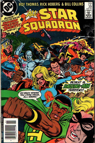 All-Star Squadron #39 [Newsstand]-Fine