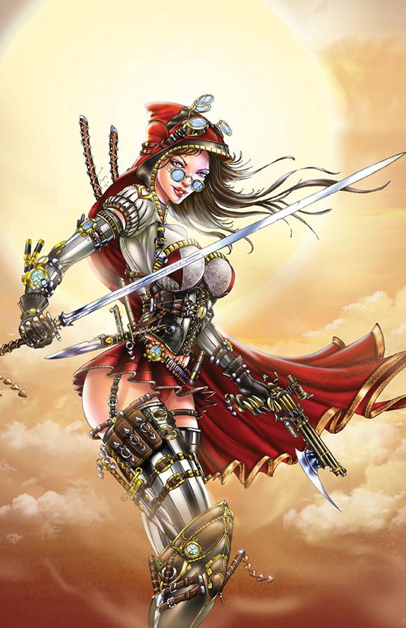 Grimm Fairy Tales Steampunk #2 B Cover Tyndall