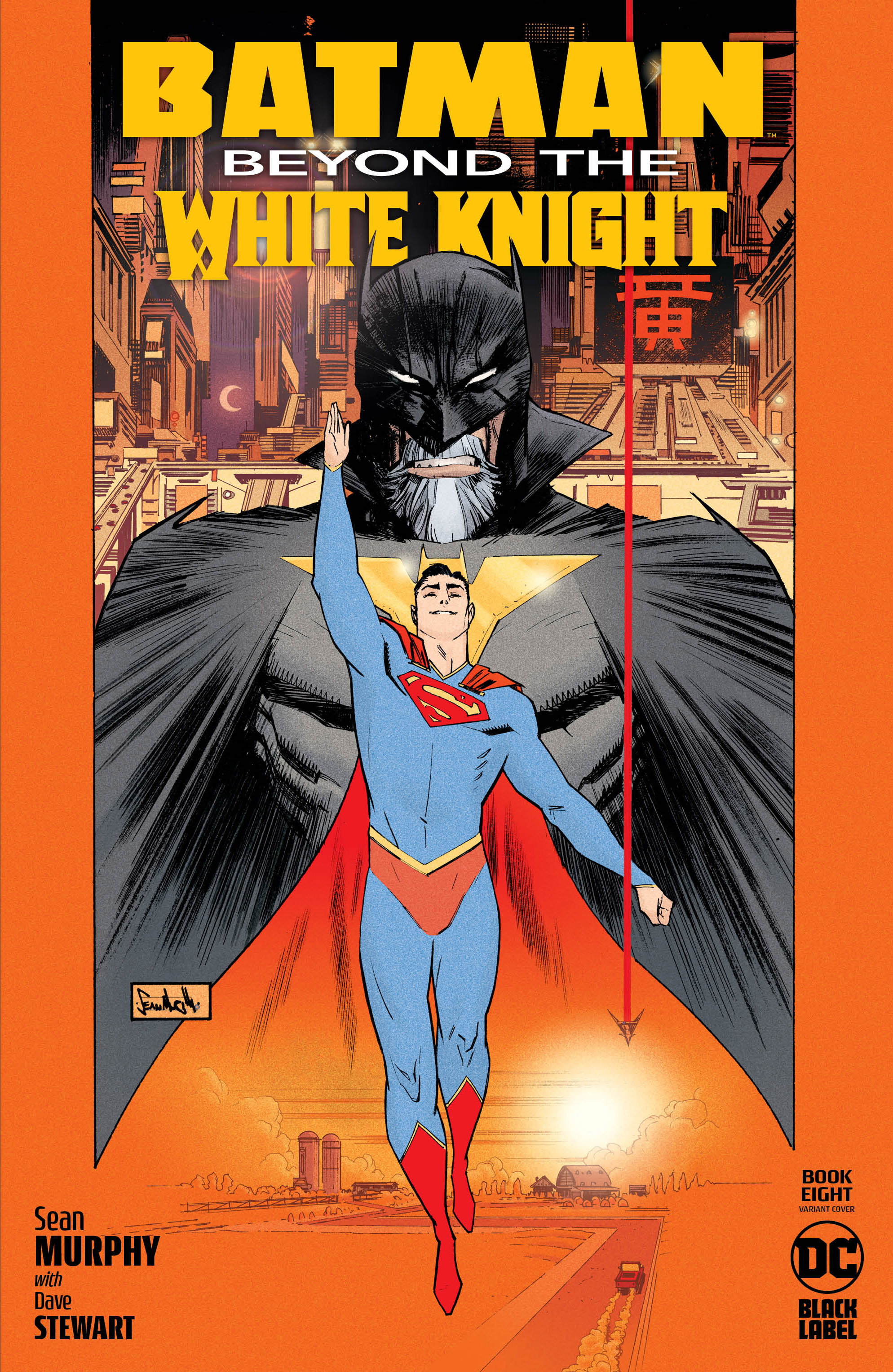 Batman Beyond The White Knight #8 Cover E Top Secret Sean Murphy Variant (Of 8)
