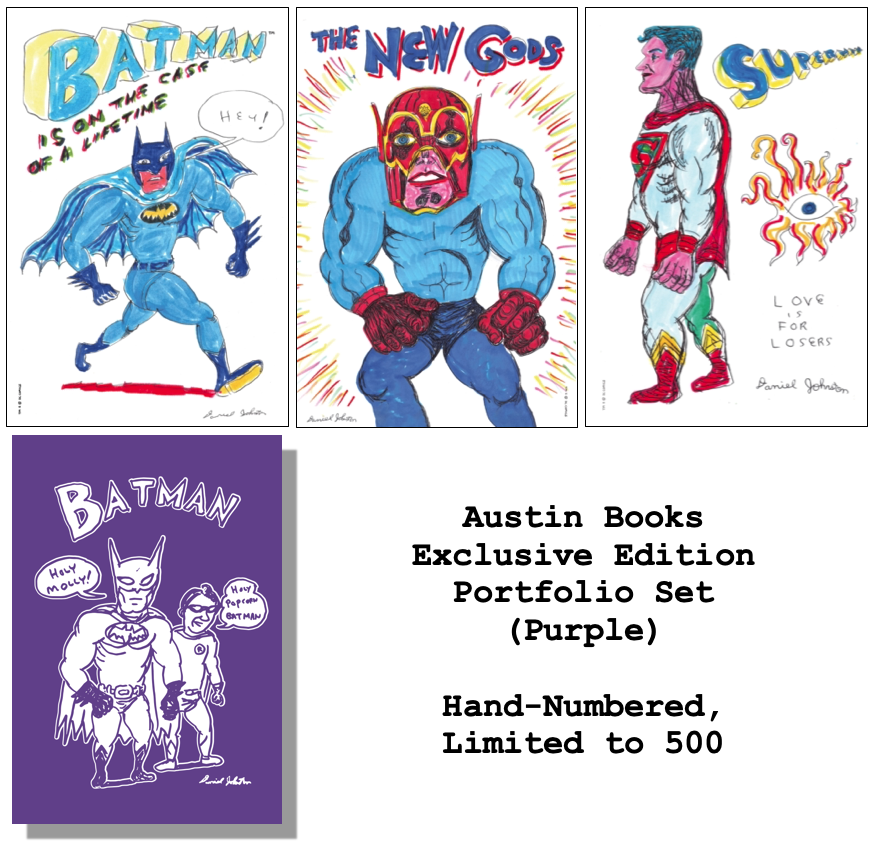 Batman #121 Daniel Johnston Exclusive Portfolio -- Joker Purple
