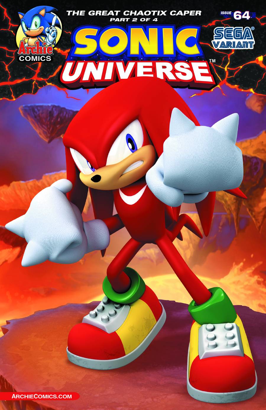 Sonic Universe #64 Chibi Variant Cover