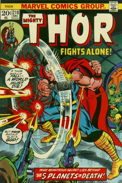 Thor #218-Good (1.8 – 3)