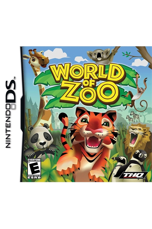 Nintendo Ds World of Zoo Cartridge Only Pre-Owned