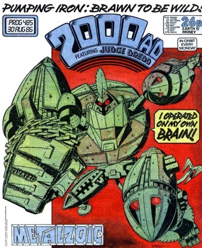 2000 AD #485-Near Mint (9.2 - 9.8)