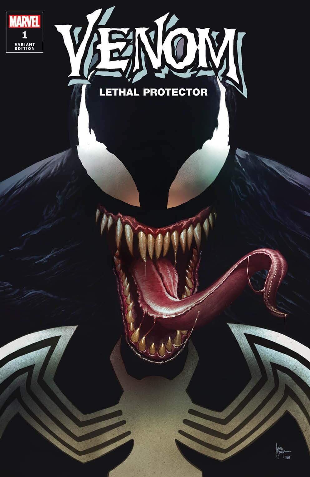 Venom Lethal Protector #1 The 616 Comics Mico Suayan Exclusive Trade Dress Variant Cover