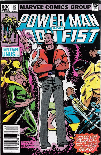 Power Man And Iron Fist #90 [Newsstand]-Fine 