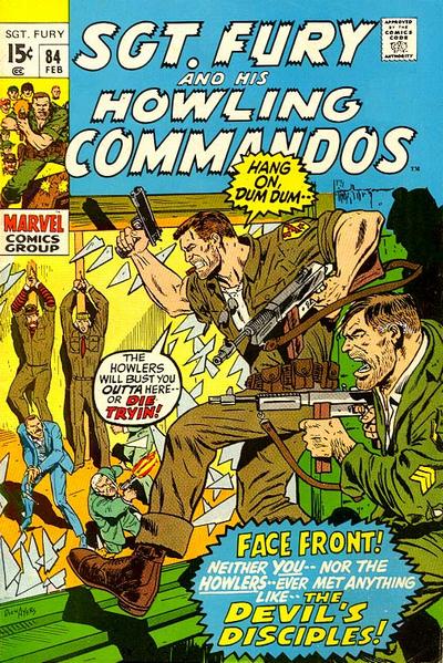 Sgt. Fury #84 - Vf/Nm 9.0