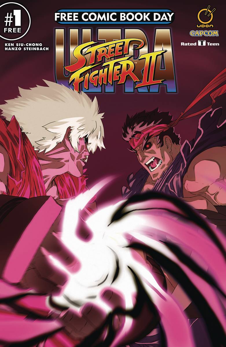 Free Comic Book Day 2018 Ultra Street Fighter II #1