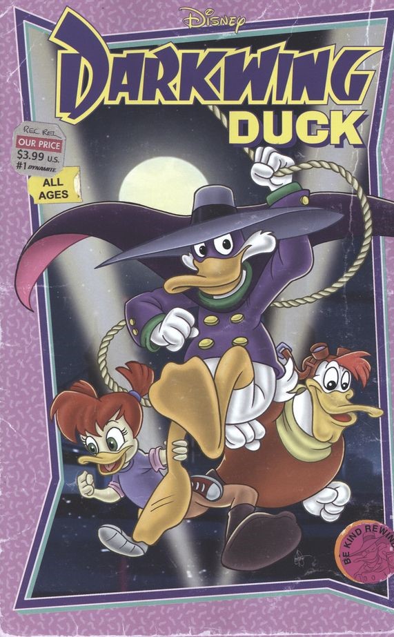 Darkwing Duck #1 Cover J 1 for 20 Incentive Video Packaging
