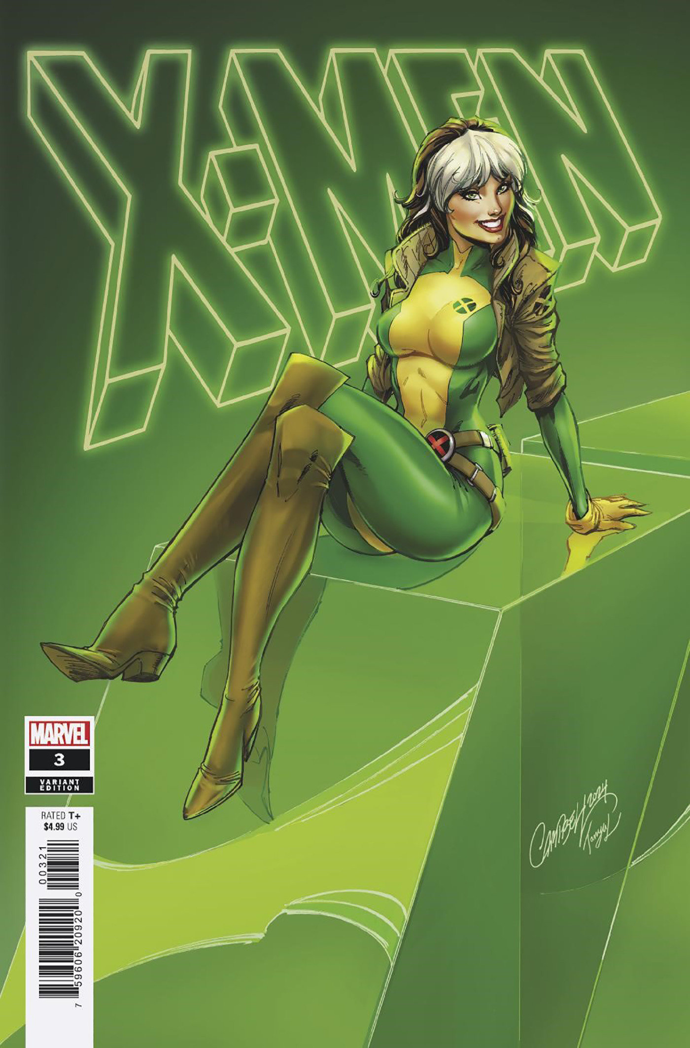 X-Men #3 J. Scott Campbell Rogue Variant