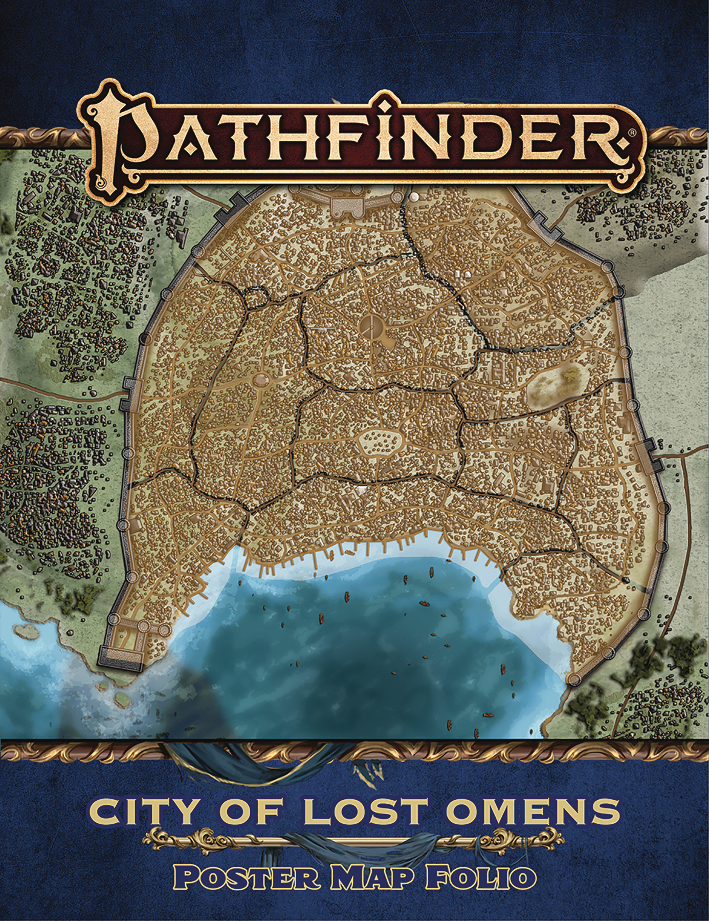 Pathfinder City of Lost Omens Poster Map Folio (P2)