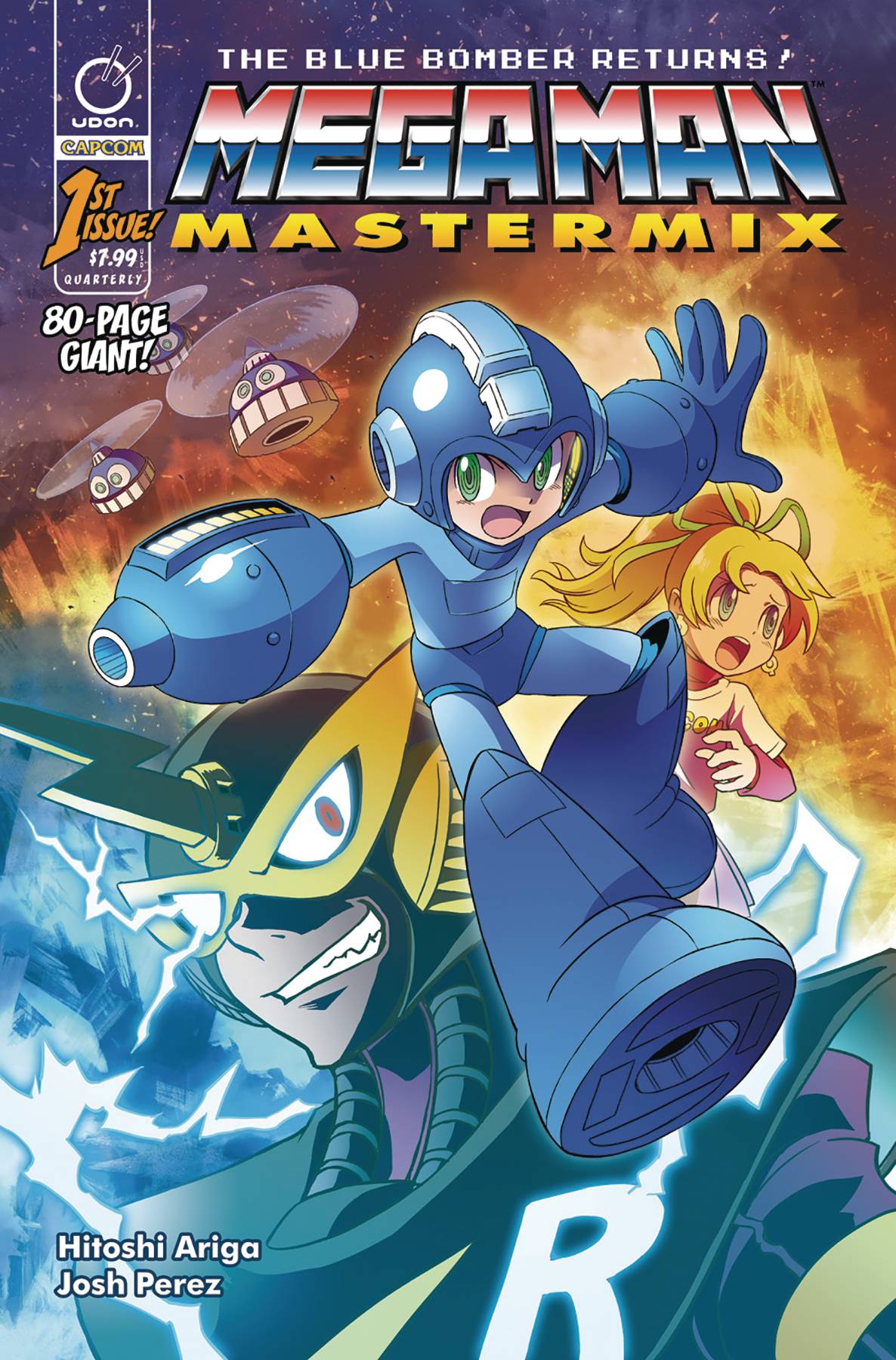 Mega Man Mastermix #1 Cover A Ariga