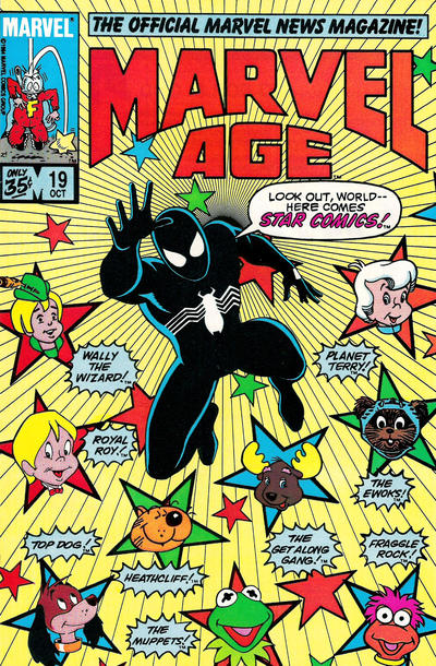 Marvel Age #19-Fine (5.5 – 7)