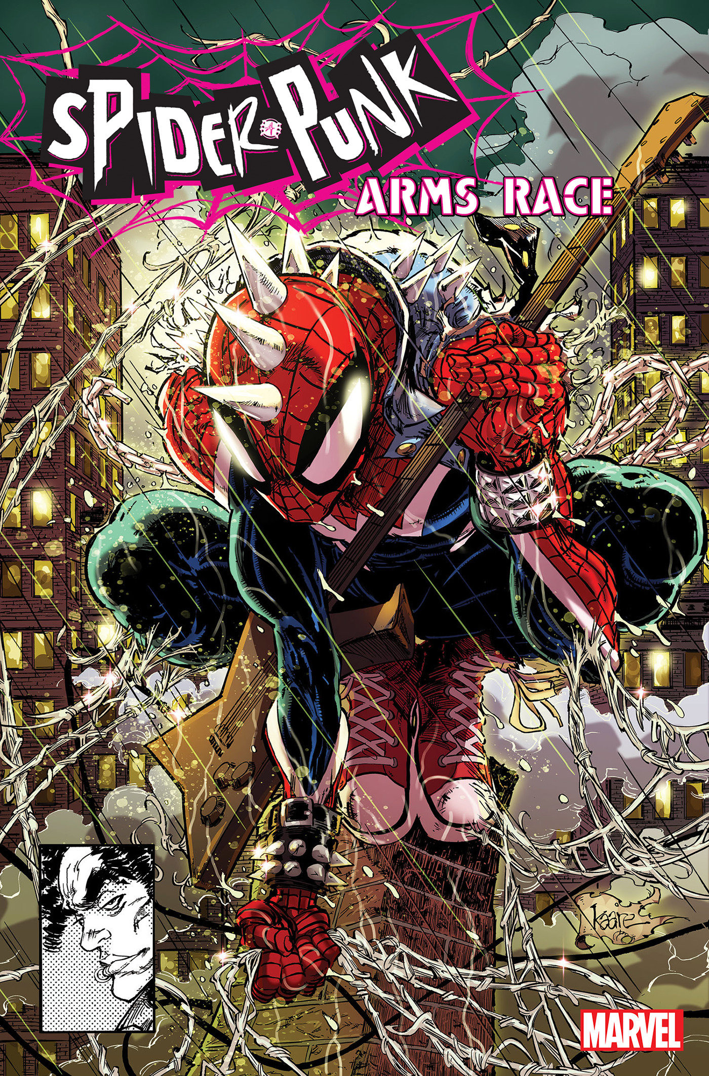 Spider-Punk: Arms Race #1 Kaare Andrews Variant