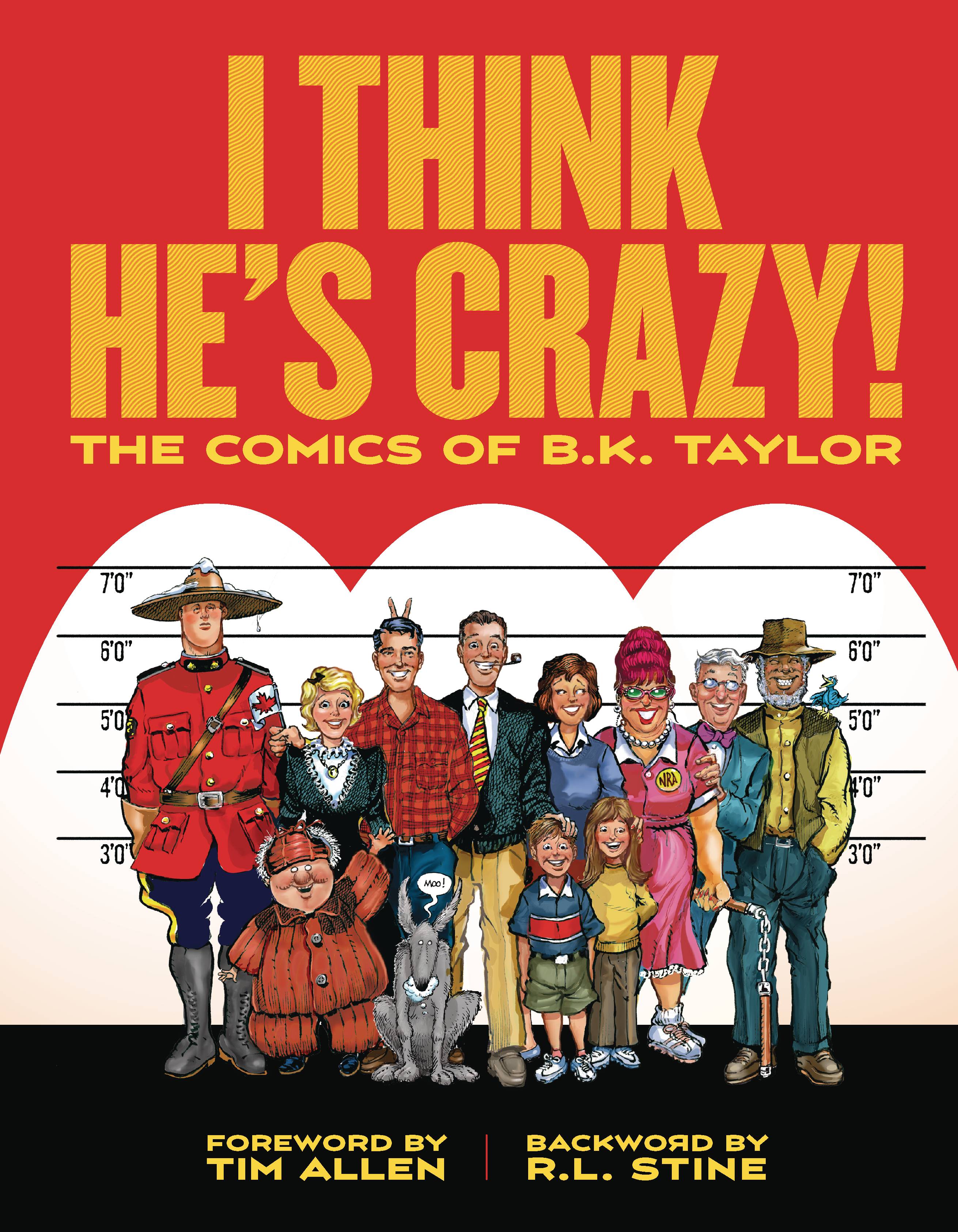 I Think Hes Crazy Hardcover National Lampoon
