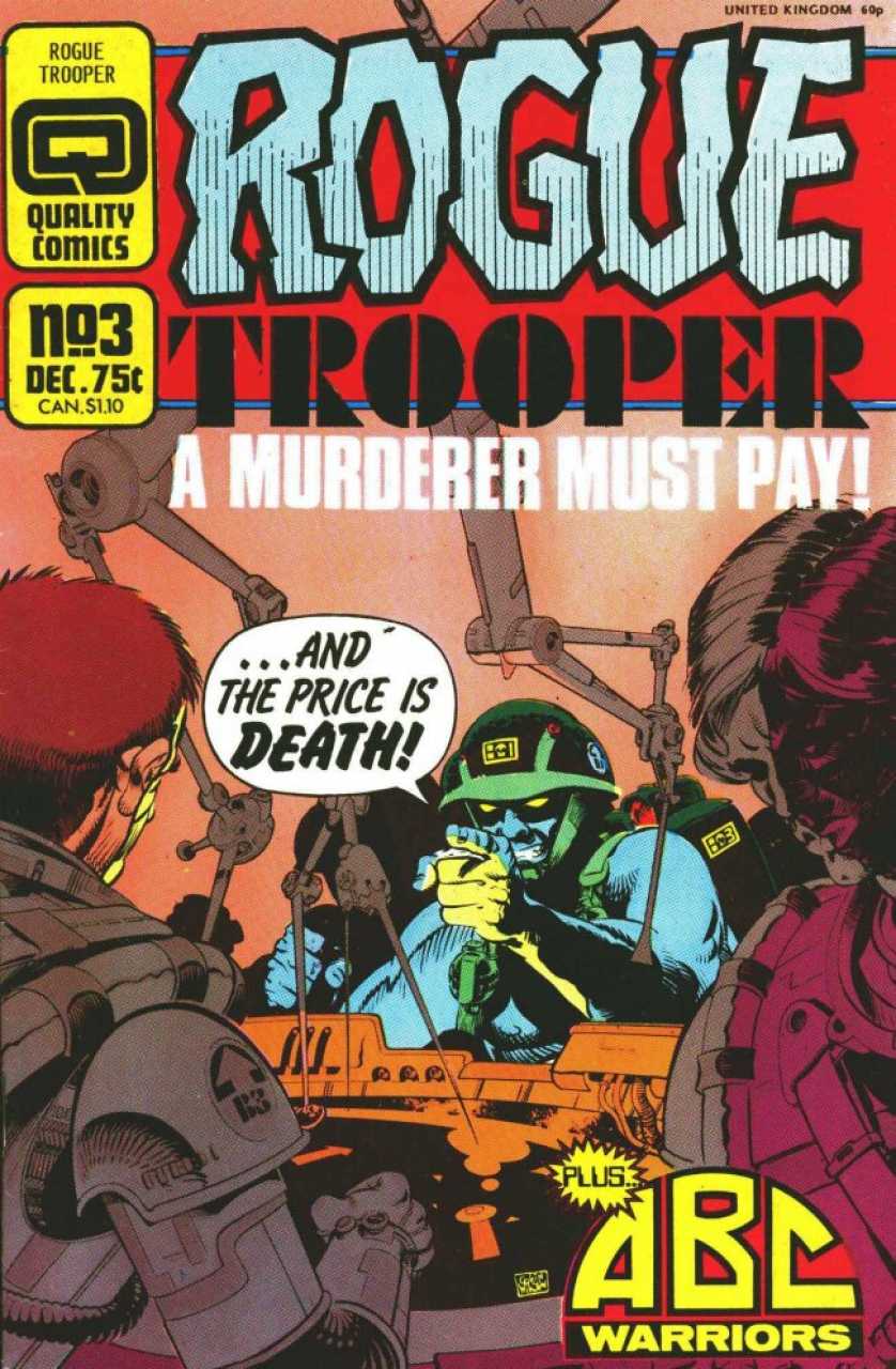 Rogue Trooper #3 (1987)-Very Fine (7.5 – 9)