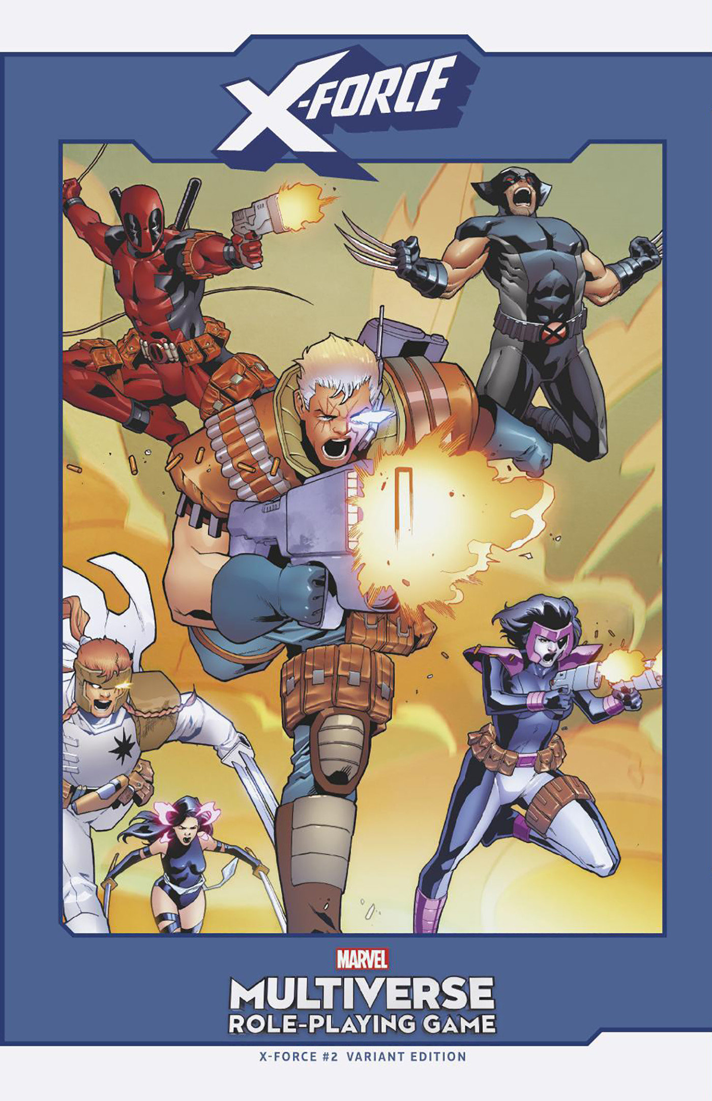 X-Force #2 Ruairi Coleman Marvel Multiverse RPG Variant