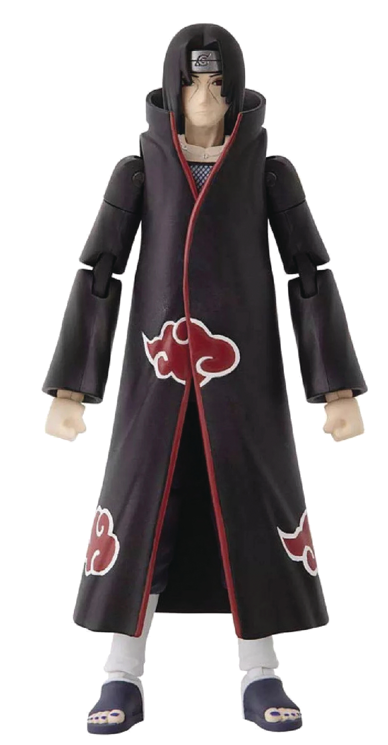 Anime Heroes Naruto Uchiha Itachi Action Figure 6 Piece Cs