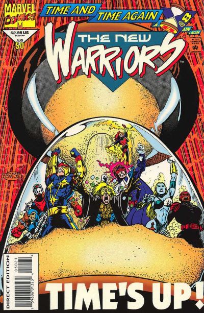 The New Warriors #50 [Glow In The Dark Cover]