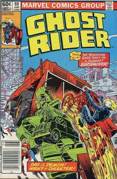 Ghost Rider #69 [Newsstand]-Very Fine (7.5 – 9)