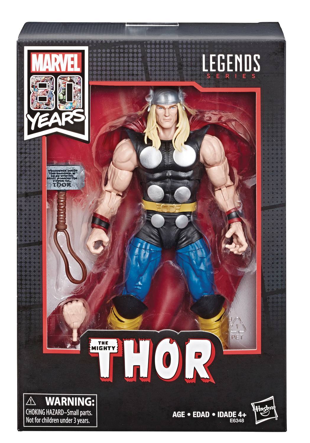 Marvel Legends 80th Anniversary Comic Thor 6 Inch Action Figure