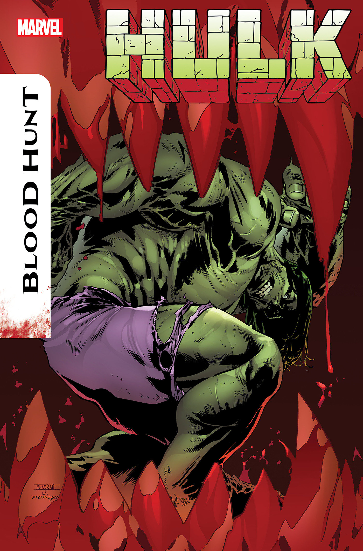 Hulk: Blood Hunt #1 Mahmud Asrar Variant (Blood Hunt)