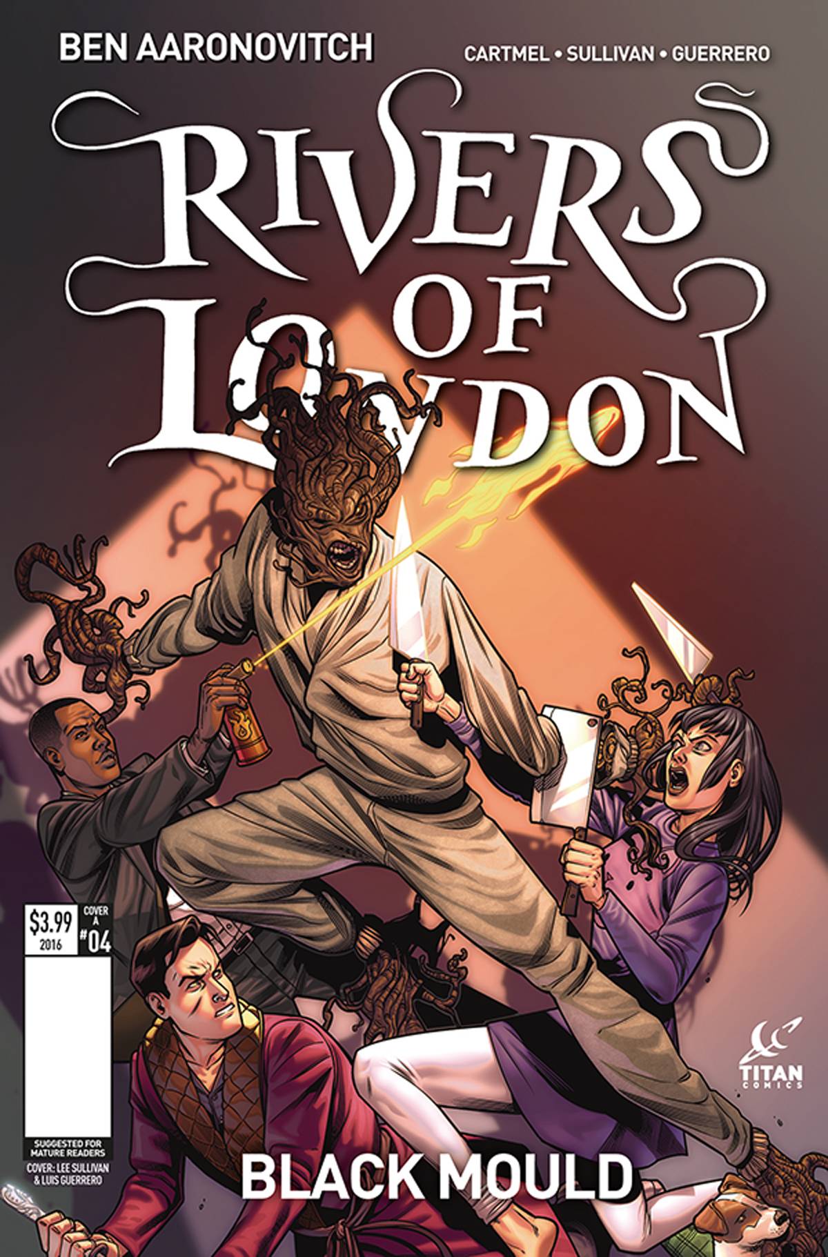 Rivers of London Black Mould #4 Cover A Stott