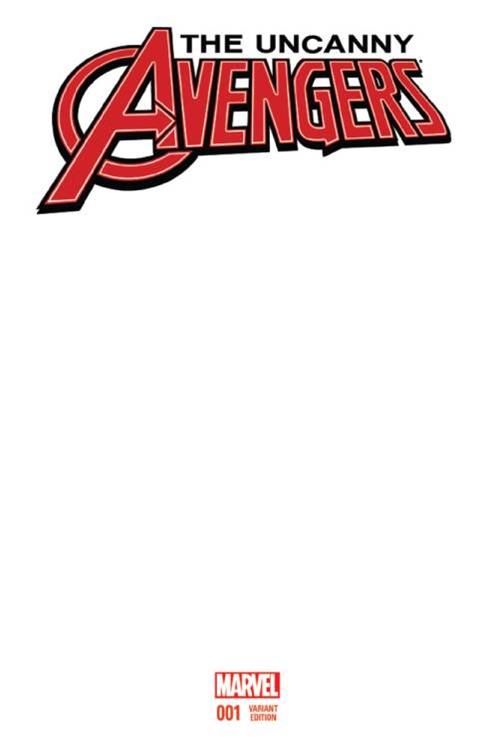 Uncanny Avengers #1 Blank Variant (2015)