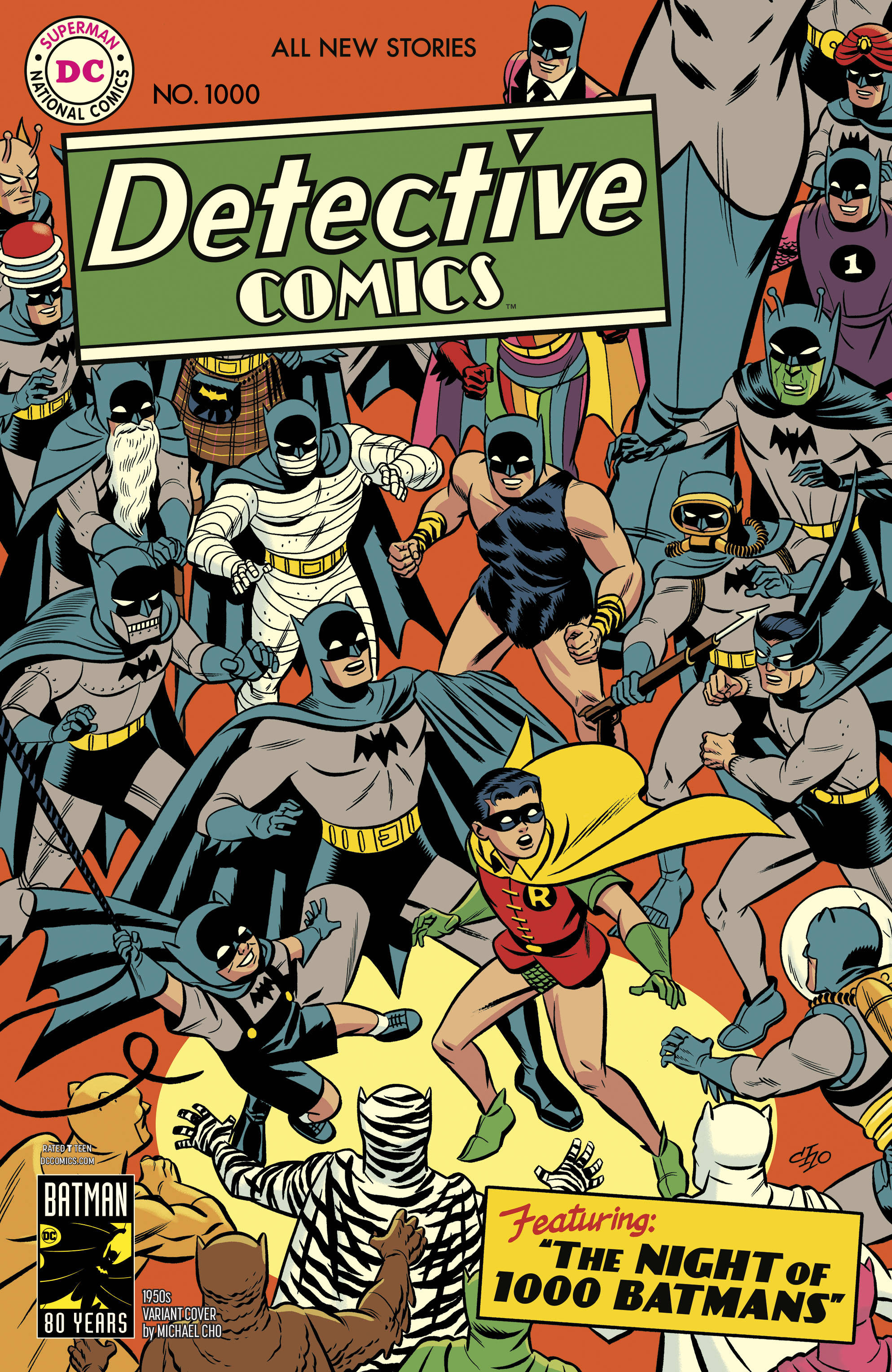 Detective Comics #1000 1950s Variant Edition (1937)