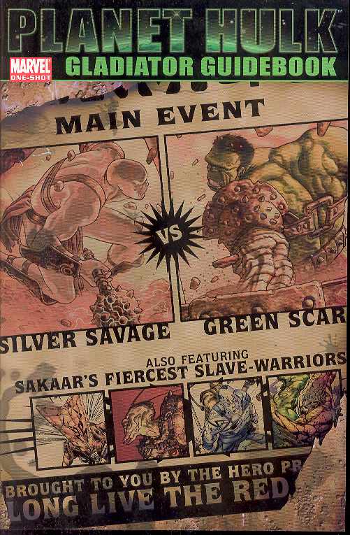 Planet Hulk Gladiator Guidebook 2006