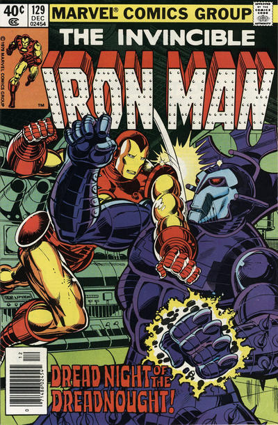 Iron Man #129 [Newsstand]-Near Mint (9.2 - 9.8)