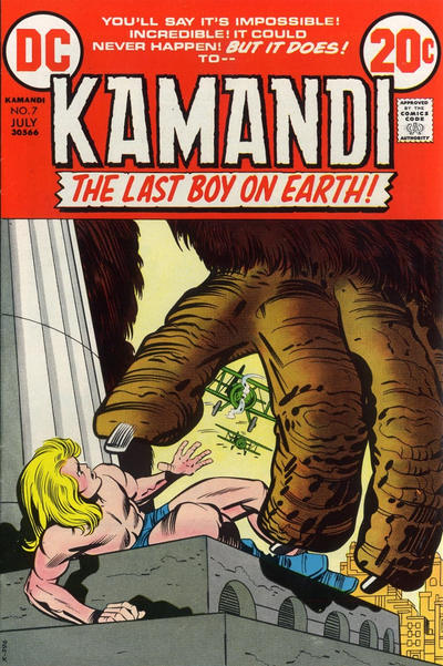 Kamandi, The Last Boy On Earth #7-Very Good (3.5 – 5)