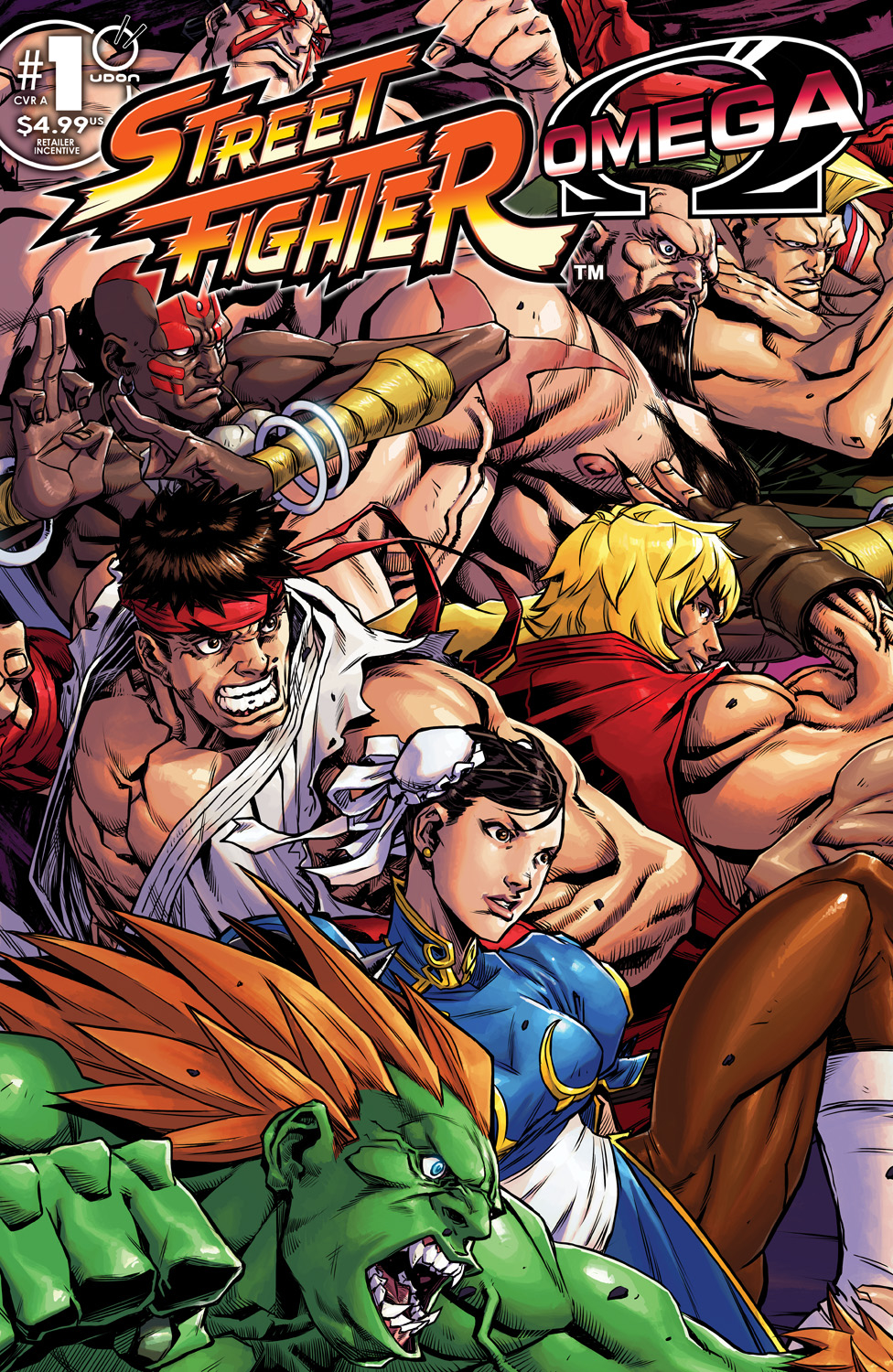 Street Fighter Omega #1 Cover A Ng