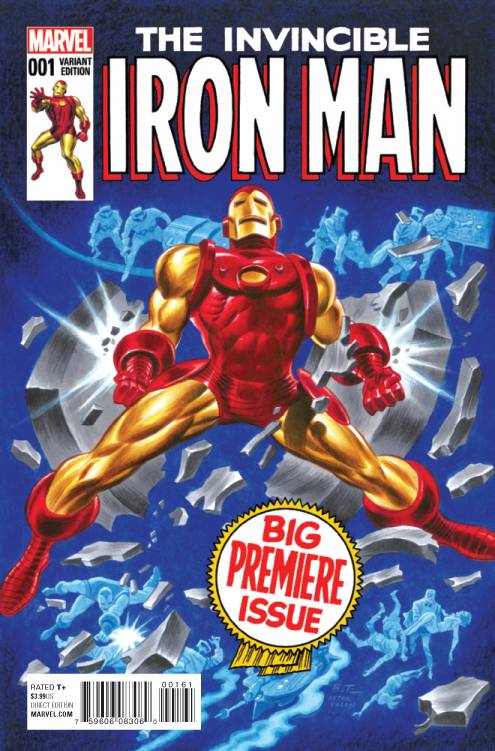 Invincible Iron Man #1 Classic Variant (2015)