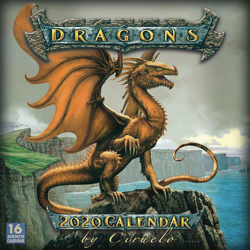 Dragons by Ciruelo 2020 Wall Calendar ComicHub