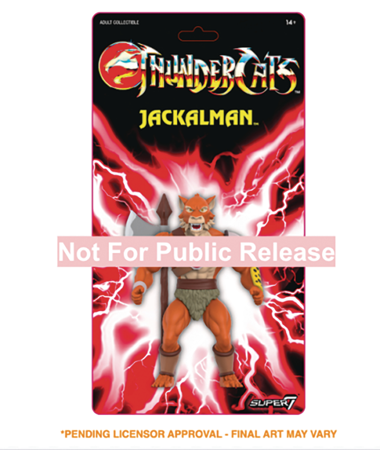 Thundercats Vintage Figures Wave 1 Jackalman Action Figure