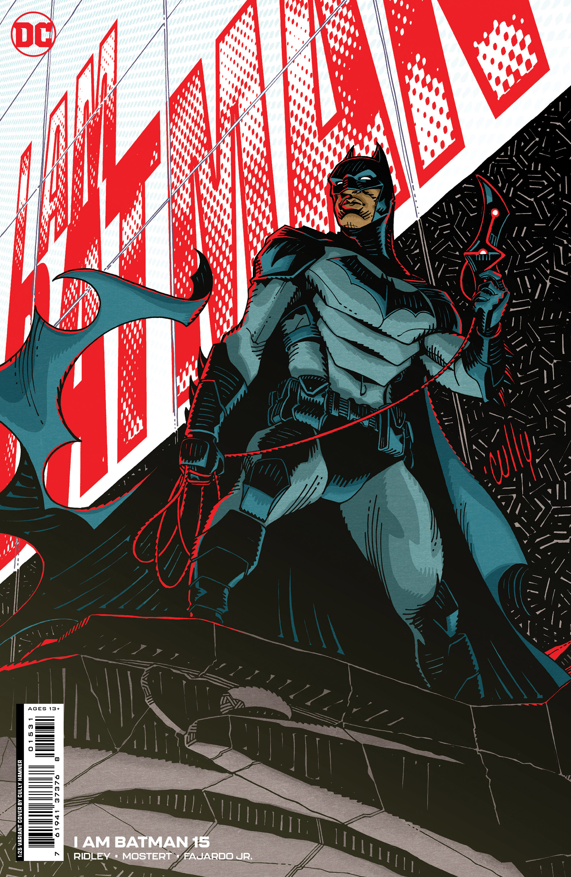I Am Batman #15 Cover D 1 for 25 Incentive Canaan White Card Stock Variant (Dark Crisis)