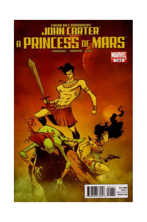 John Carter of Mars A Princess of Mars #1 (2011)