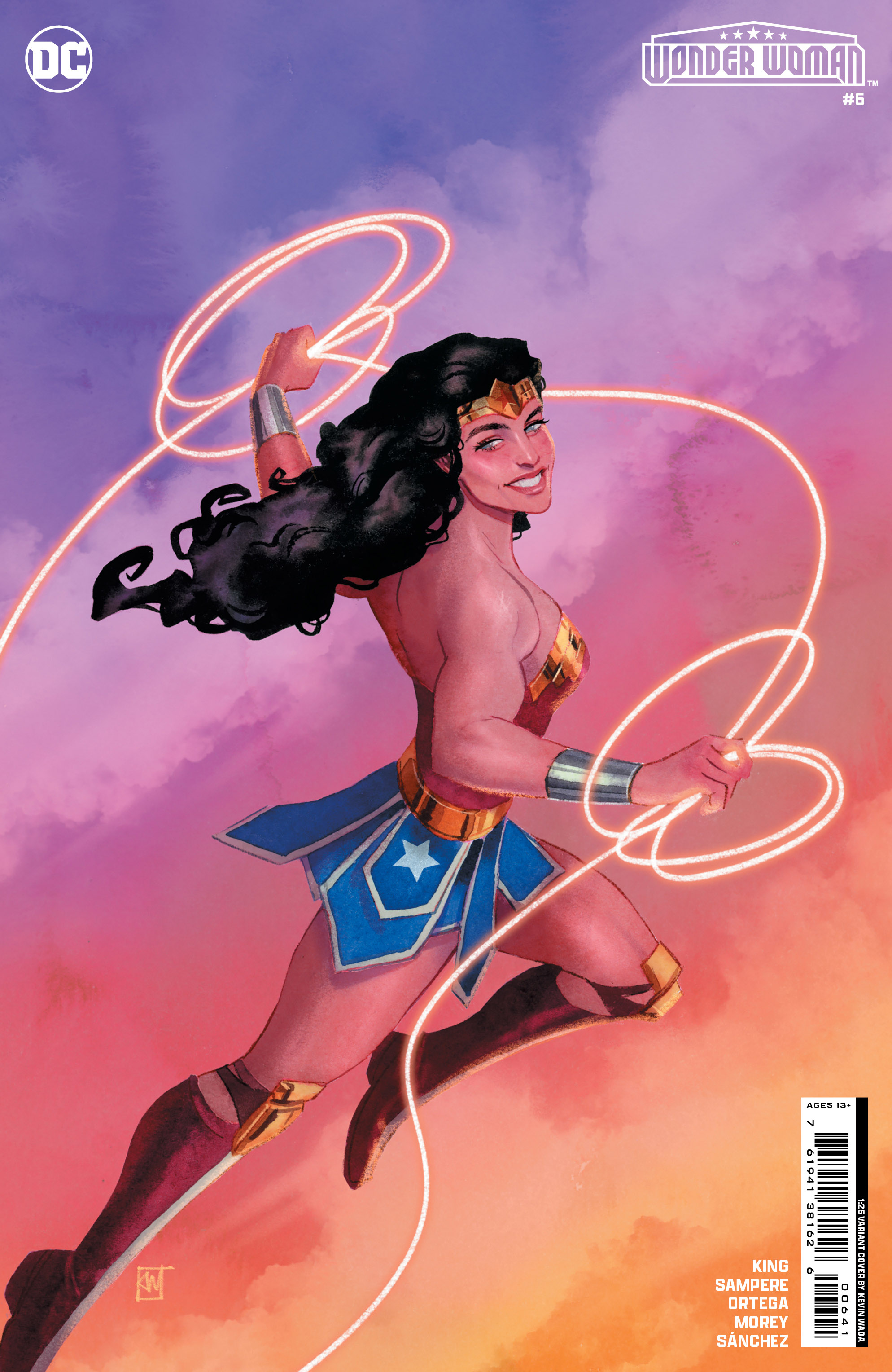 Wonder Woman #6 1 for 25 Variant Kevin Wada