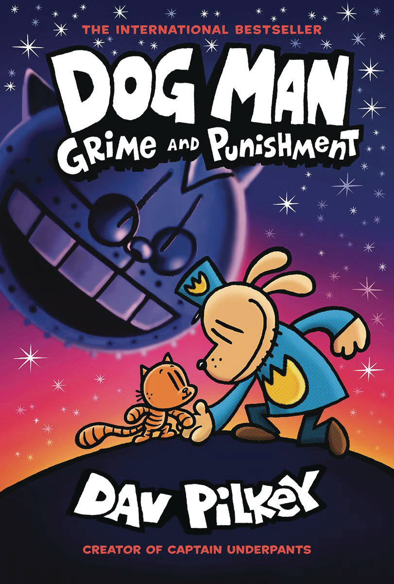Dog Man Hardcover Graphic Novel Volume 9 Grime & Punishment