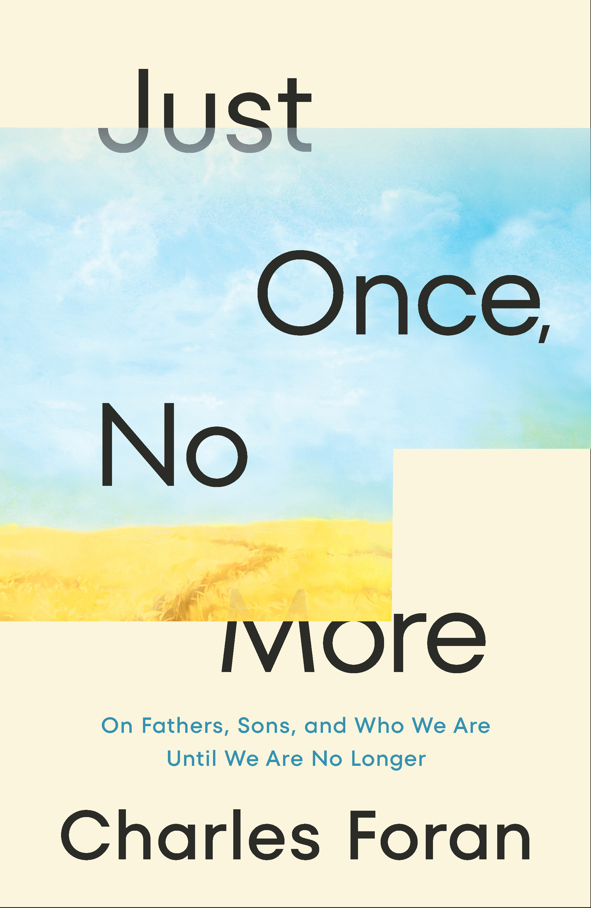 Just Once, No More (Hardcover Book)