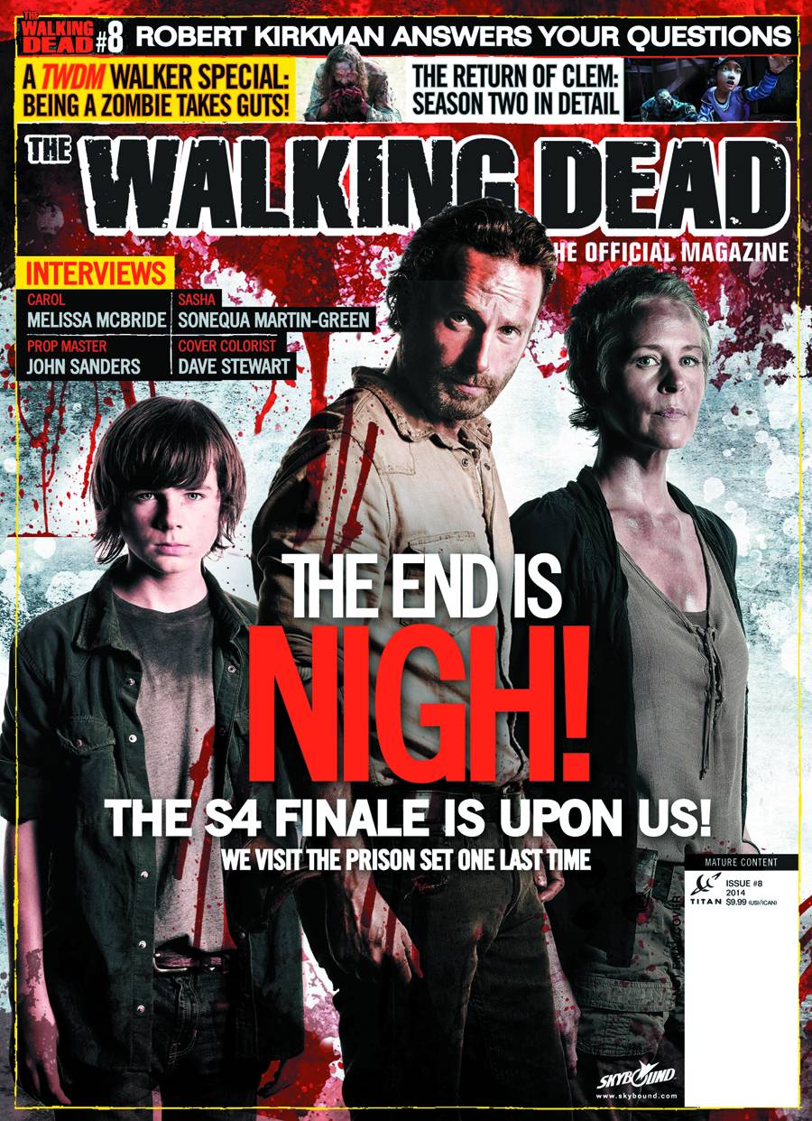 Walking Dead Magazine #8 Newsstand Edition