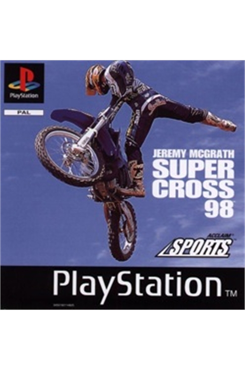 Playstation 1 Ps1 Jeremy Mcgrath Supercross 98 