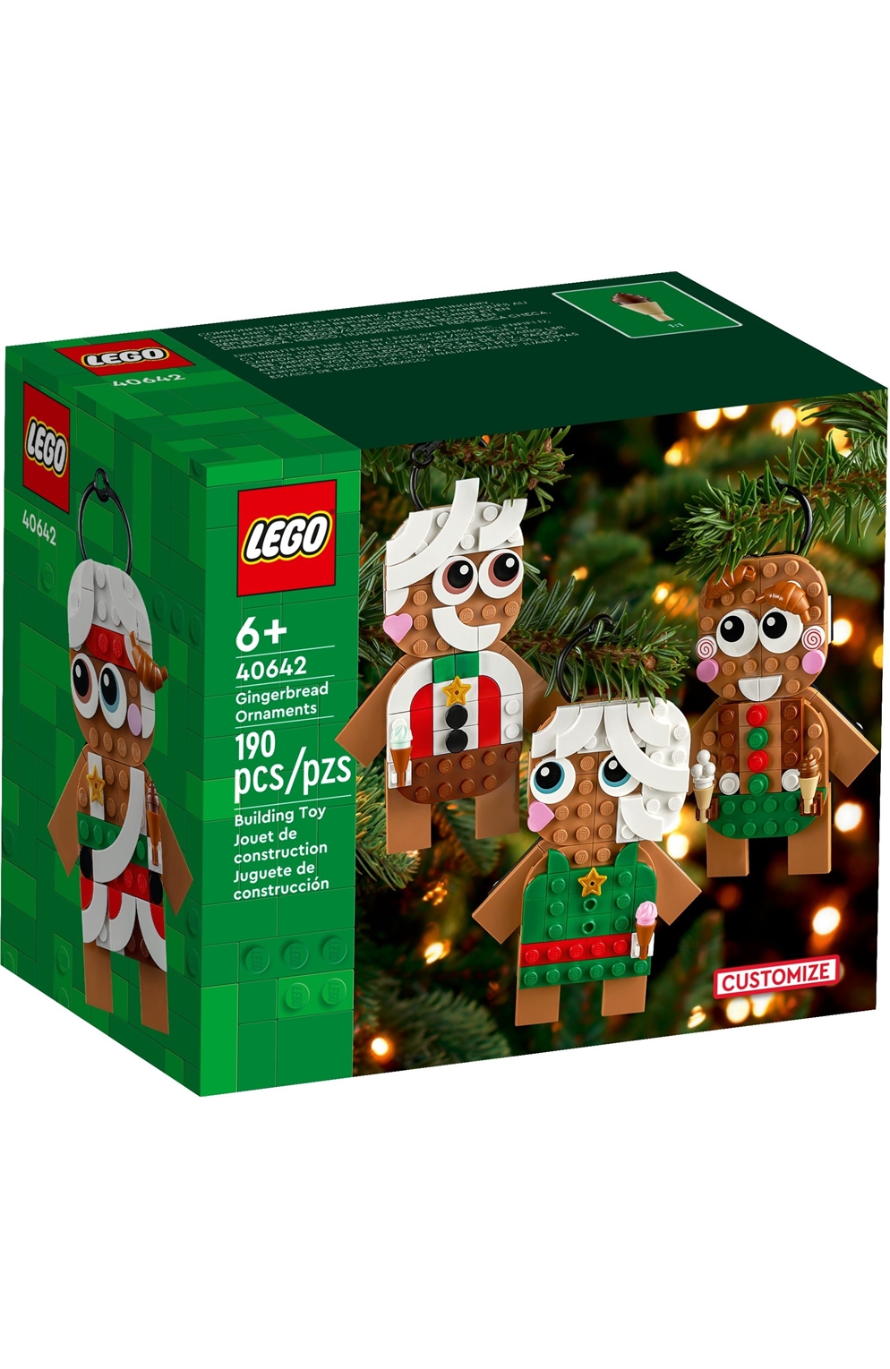 40642 Gingerbread Ornaments