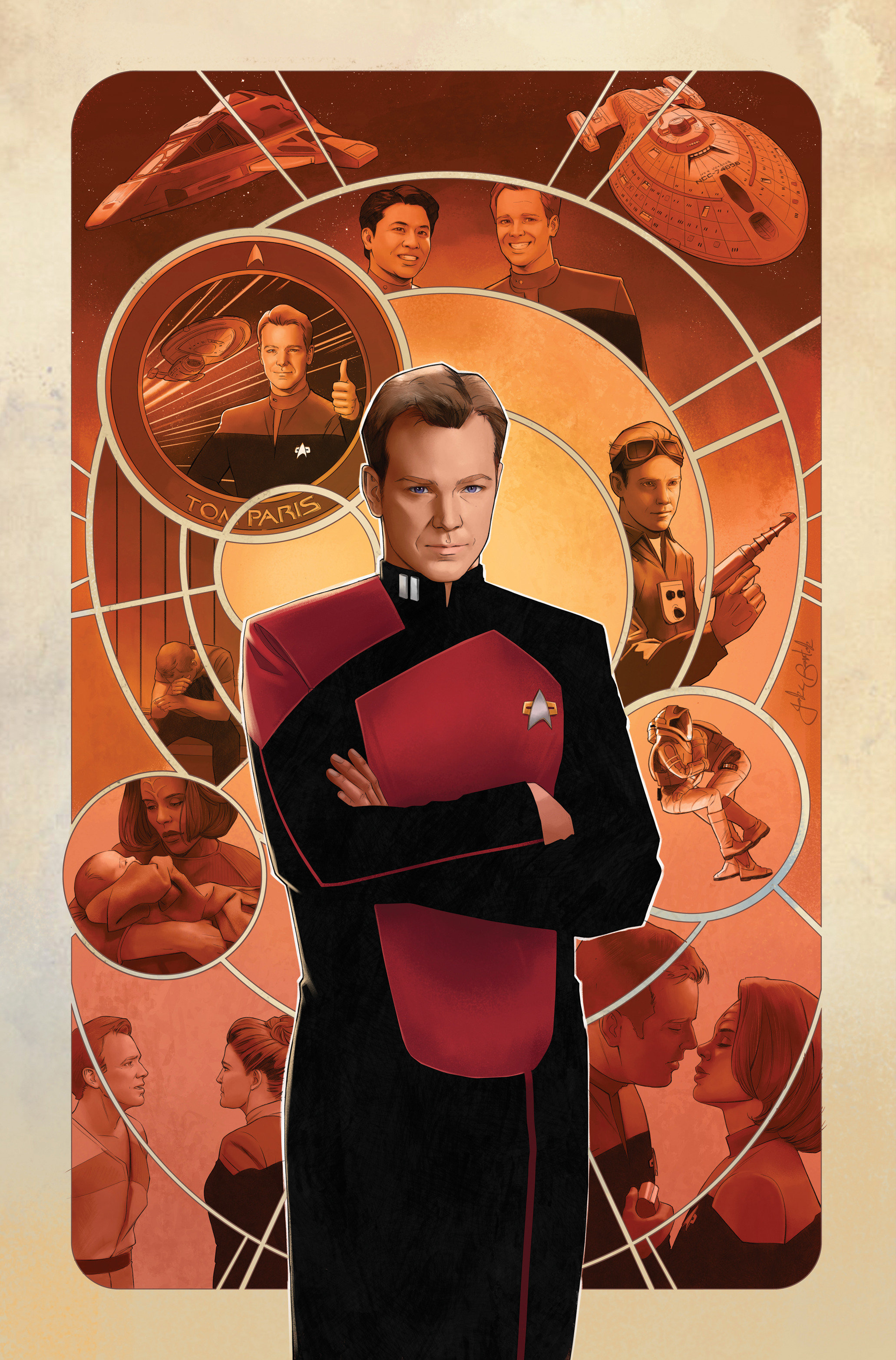 Star Trek #15 Cover Bartok Full Art 1 for 10 Incentive