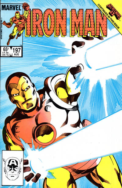 Iron Man #197 [Direct]-Near Mint (9.2 - 9.8)