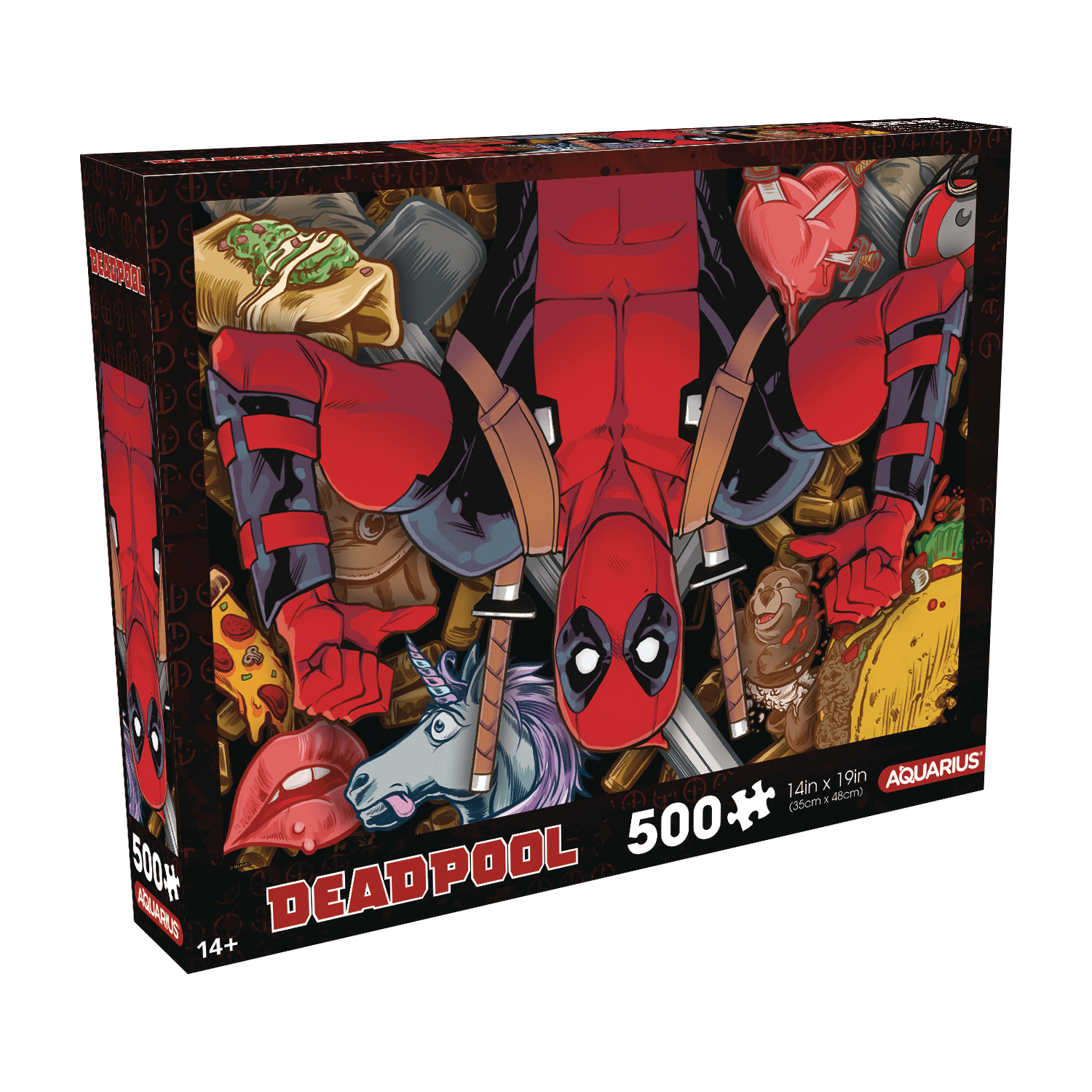 Deadpool Collage 500 Piece Puzzle