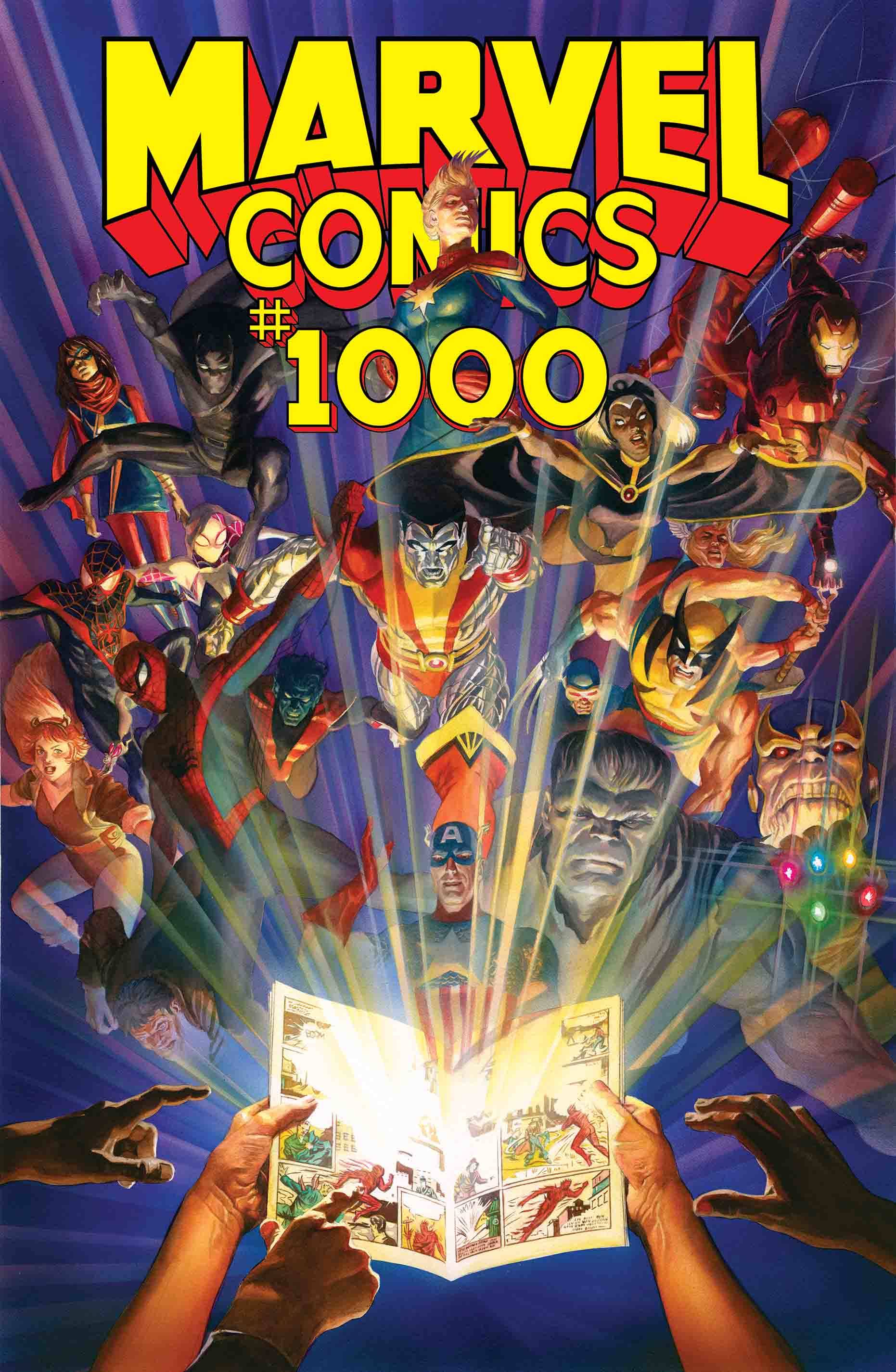 Buy Marvel Comics 1000 By Alex Ross Poster Samurai Comics Mesa