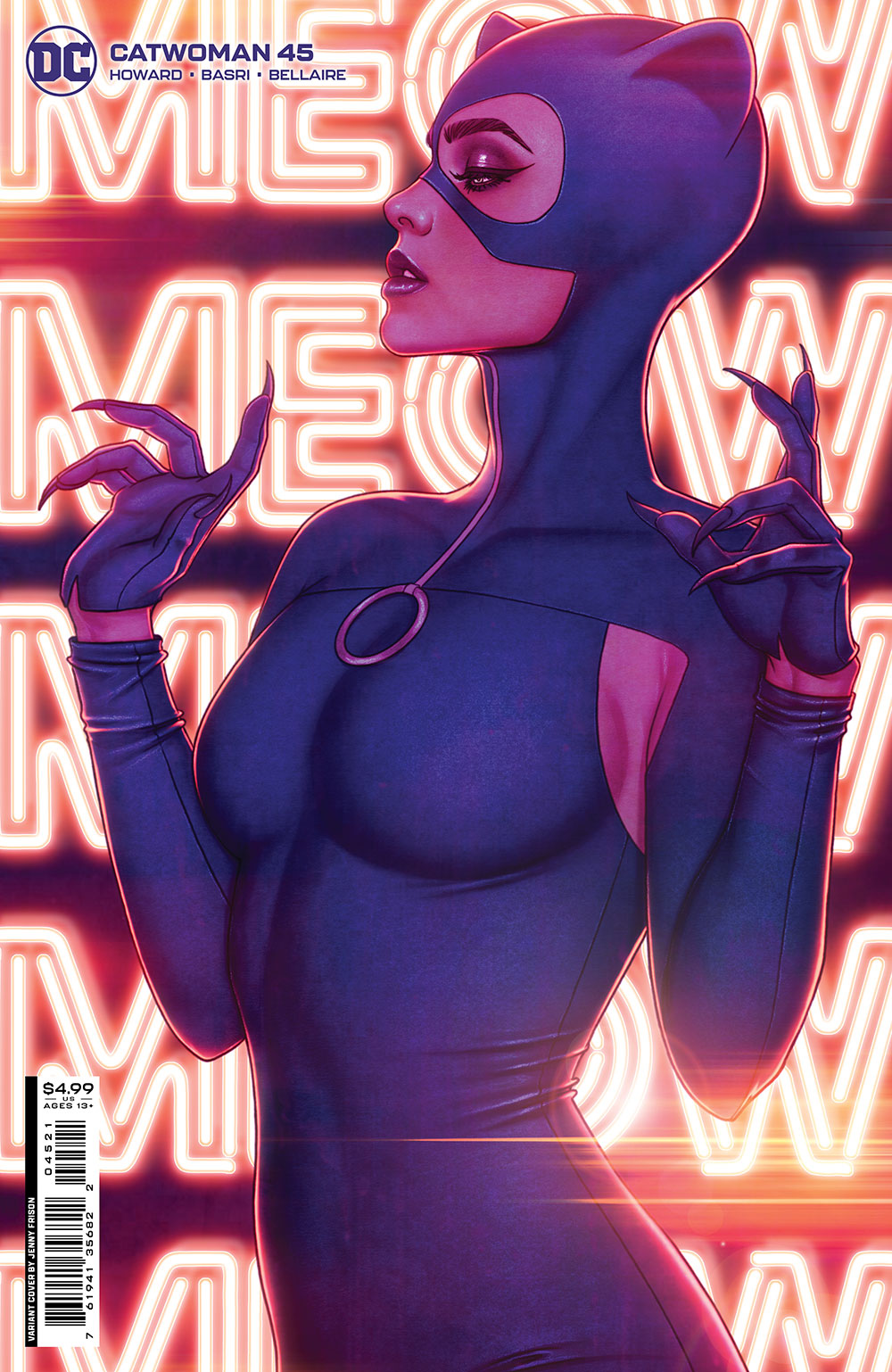 Catwoman #45 Cover B Jenny Frison Card Stock Variant (2018)